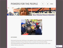 Tablet Screenshot of powersforthepeople.net